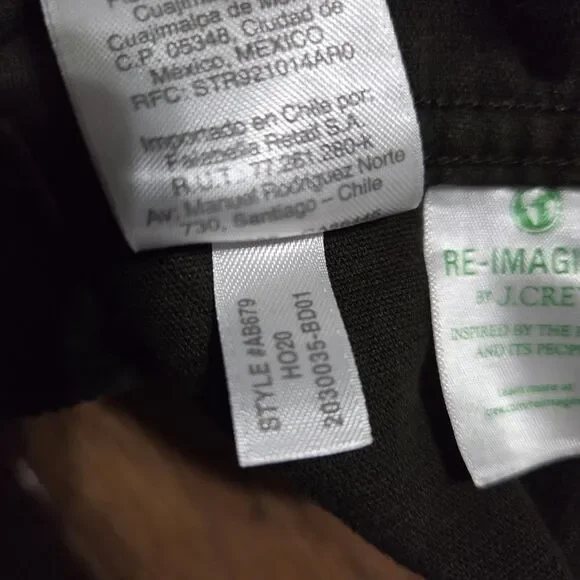 J Crew Classic Corduroy Button Down Shirt Men's Small Green Long Sleeve - Picture 5 of 7